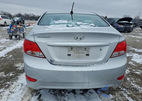 2016 Hyundai Accent Se z USA, uszkodzony, nr VIN KMHCT4AE7GU135514